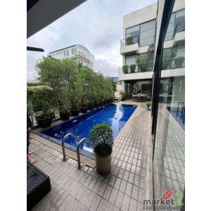 ให้เช่าบ้านเดี่ยว4ชั้นใจกลางอารีย์พญาไทพร้อมสระว่ายน้ำส่วนตัว บ้านเดี่ยวขนาดใหญ่