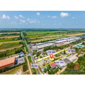 ขายที่ดิน วังน้อย อยุธยา | หลัง Obayashi – โซนอุตสาหกรรมวังน้อย | 3 ไร่ ถมแล้ว ใ