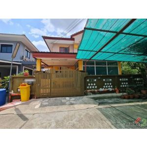 ขายบ้านแฝด  หมู่บ้านบุรีรมย์ พระราม 2-เอกชัย ซอยโรงเรียนฐานเทคโนโลยี สมุทรสาคร