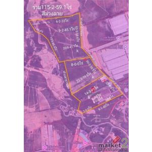 ขายที่ดินแปลงสวย เขตมาบยางพร ปลวกแดง ระยอง FP-L01833 