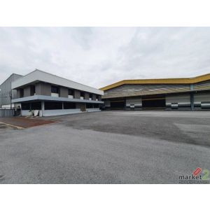  ให้เช่าโกดังพร้อมสำนักงาน 10,500 ตร.ม. พื้นที่ สีม่วง ขอใบ รง.4 ได้ เข้าออกได้ 