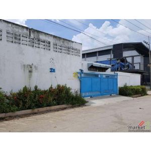 ขายโกดังขนาด 912 ตรม. ต.คลองมะเดื่อ อ.กระทุ่มแบน จ.สมุทรสาคร