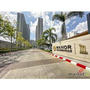คอนโด Manor Sanambinnam แมเนอร์ สนามบินน้ำ นนทบุรี 
