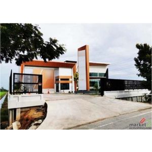 ขายโรงงานพร้อมผู้เช่าเนื้อที่ 32-2-73 ไร่ พื้นที่สีม่วง มีใบรง.4 ไทรน้อย นนทบุรี