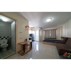 ให้เช่า คอนโด ลุมพินี ทาวน์ รัตนาธิเบศร์ ห้องสตูฯ ชั้น8 ตึก D2 ราคาดี มีเฟอร์ฯให