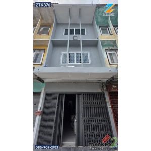 ขายอาคารพาณิชย์ 3.5 ชั้น  ประชาอุทิศ 77 ตกแต่งใหม่ทั้งหลัง  สภาพพร้อมเข้าอยู่ เห