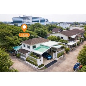 บ้านชั้นเดียวกว้างขวาง 2นอน MRTโชคชัย 4 1.8กม. รพ. เปาโล โชคชัย4 1.2กม.  2น้ำ 44