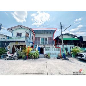 บ้านเดี่ยว เคหะร่มเกล้า 27 ลาดกระบัง หน้าบ้านไม่ชนใคร