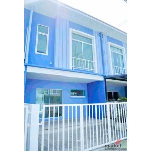 ใกล้ ตลาดบางบัวทอง 800 ม.19 ตร.ว. บางกรวย-ไทรน้อย ชัยพฤกษ์ ทาวน์เฮาส์ 2 ชั้น 3นอ