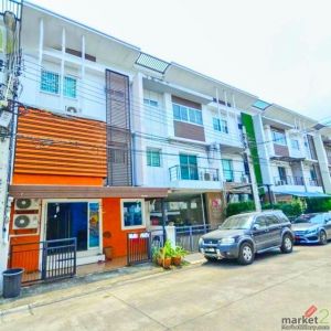 ประเวศ ตลาดเอี่ยมสมบัติ 2 กม. อ่อนนุช สุขุมวิท77 ทาวน์โฮม 3ชั้น 3นอน 3น้ำ วัดกระ