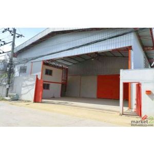 พาณิชยการเอเชีย 3.6 กม. 2นอน 2น้ำ  ให้เช่าโกดัง พร้อมออฟฟิศ 2 ชั้น 1,600 ตร.ม.ตร