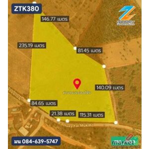 ขายที่ดินผืนใหญ่ 21 - 2 -16 ไร่ ห้วยยายมุก บางละมุง  ชลบุรี ใกล้ถนนเส้นหลักกระทิ