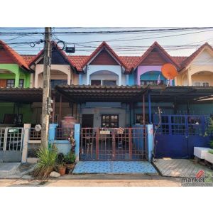 ขาย ทาวน์เฮ้าส์ วโรชา 7 บางบ่อ  ห่างจาก  ตลาดเสริมสุข บางบ่อ 5.20 กม.