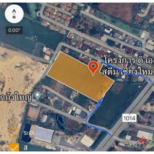  ขายที่ดิน 9 ไร่  ผังสีเหลือง ถูกสุดในย่านนี้    สันกำแพง  เชียงใหม่