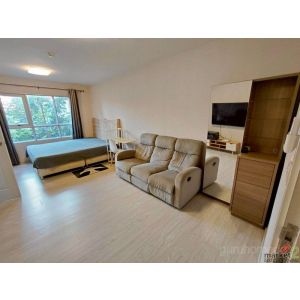 ให้เช่าคอนโด Aspire Sathorn Taksin Brick Zone ขนาด 30 ตรม 1นอน 1น้ำ ชั้น 3 เฟอร์