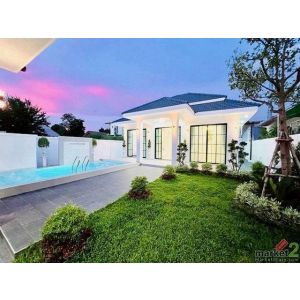 ขายพูลวิลล่าพัทยา ใกล้ตลาดไร่วนาสิน บ้านหรูพร้อมสระ ปล่อยเช่าได้ TP-H1942