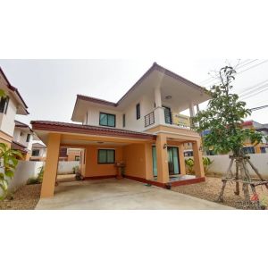 บ้านเฟื่องสุขลำโพ บ้านเดี่ยว 2 ชั้น สร้างใหม่ย่านบางบัวทอง