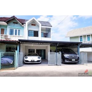 สินแพทย์เสรีรักษ์ 1 กม.ทำเลรามอินทรา115  MRTเศรษฐบุตรบำเพ็ญ 300 ม. ทาวน์เฮาส์ 3น