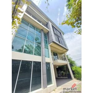 ขายโฮมออฟฟิต 4 ชั้น 600 ตร.ม. ย่านรามอินทรา ห้องมุม ใกล้แฟชั่นไอแลนส์