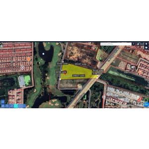 ขายด่วน! ที่ดินแปลงใหญ่ 13-2-62.8 ไร่ ติดถนน 2 ด้าน ทำเลทองย่านบางแก้ว บางพลี ใก