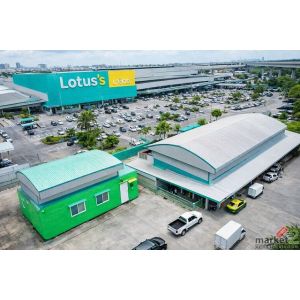  โกดังให้เช่าพร้อมออฟิศ 1 นอน 1 น้ำ   ใกล้เดอะมอลล์บางแค 900 ม. 100ตร.ว. 350ตร.ม