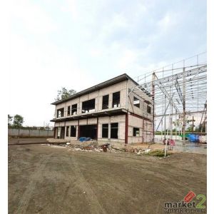 ขายโรงงานและให้เช่าโรงงานสร้างใหม่ใกล้นิคมเกตเวย์ฉะเชิงเทรา ผังม่วงลาย บนเนื้อที