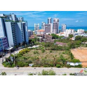 ขายที่ดินพัทยา เขาพระตำหนัก วิวทะเล ติดถนน 2 ด้าน เหมาะสร้างคอนโด TP-L1951