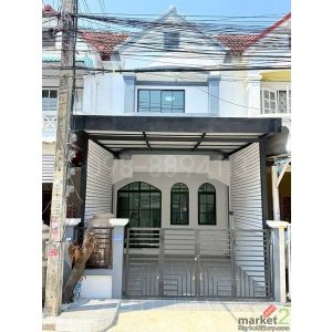 ขายทาวน์เฮ้าส์ 2 ชั้น มนชญา2 สายไหม49 รีโนเวทพร้อมอยู่ เนื้อที่16 ตรว 2นอน 2น้ำ 