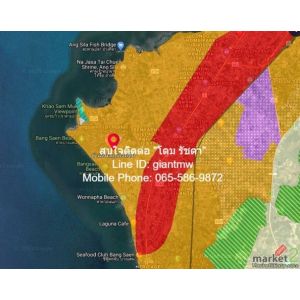 ที่ดิน ที่ดินบางแสน 14000000 -  พื้นที่ =  290 ตาราง-วา ใกล้ มหาวิทยาลัยบูรพา: 1