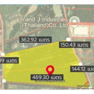 ขายที่ดินสวยบ้านบึงชลบุรี สีเหลือง เหมาะสำหรับการลงทุนหรือพัฒนาธุรกิจต่างๆ เนื้อ