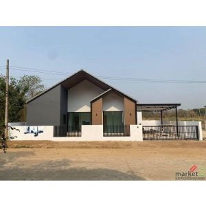 บ้านเดี่ยวสร้างใหม่ ชั้นเดียว เดินทาง​สะดวกสบาย แม่ริม​