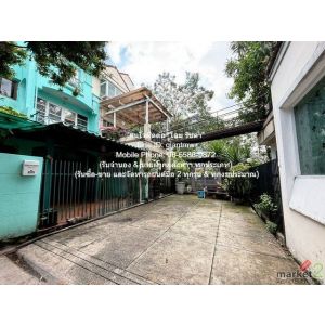 ทาวน์โฮม ขายทาวน์โฮม 3.5 ชั้น (ห้องมุม และติดคลอง) ใกล้ตลาดศรีย่าน 31 ตร.ว. 4 น 