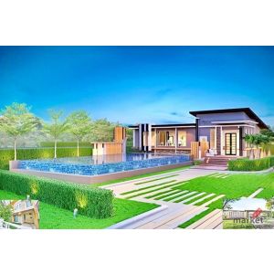 ย่านบางกรวย ให้เช่าบ้านทาวน์โฮม 2 ชั้น 25ตรว. 180ตรม.  BRT บางบำหรุ  3นอน 2น้ำ 1