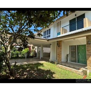 บ้านเดี่ยว 2 ชั้น เนื้อที่กว้าง เฟอร์นิเจอร์ครบ สันทราย