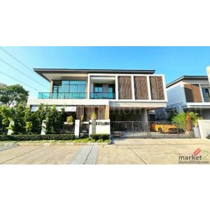 บ้านเดี่ยว บางกอก บูเลอวาร์ด ดอนเมือง-แจ้งวัฒนะ หลังริม ใกล้สนามบินดอนเมือง