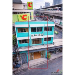 เช่าโฮมออฟฟิศ 3 ชั้น MRTสุทธิสาร อินทามระ12-16 2-3นอน BTS สะพานควาย วิภาวดี 2น้ำ