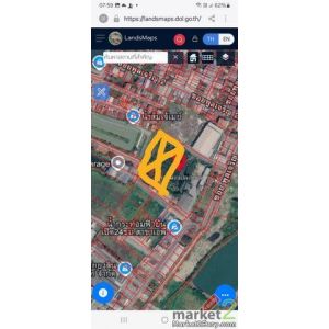 ขายที่ดิน บางนา-ตราด กม. 16 ขาออก อำเภอบางพลี จังหวัดสมุทรปราการ เนื้อที่ 4 ไร่