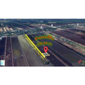 ขายที่ดินบ้านสวน 150 ตร.ว. องครักษ์-ศีรษะกระบือ (คลอง 22) หน้ากว้าง 28 ม. พร้อมบ