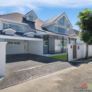 บ้านเดี่ยว 2 ชั้น รีโนเวทใหม่ หมู่บ้านบริติชพาร์ค ทวีวัฒนา สไตล์อังกฤษ