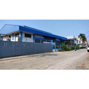 ขายโรงงานแพรกษาสมุทรปราการ ขายโรงงาน พร้อมที่ดิน 1 ไร่ 12 ตารางวา ใกล้นิคมฯบางปู