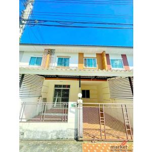 ใกล้MRTคู้บอน 900 ม. ถ.เลียบคลองสอง ซาฟารี ปัญญา ทาวน์เฮ้าส์ 2 ชั้น 3นอน 2 น้ำ 1