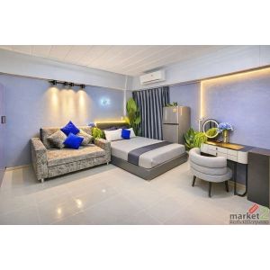 สราสินี คอนโดเทล ขาย-เช่าคอนโด 1 นอน 1 น้ำ ใกล้ BTS แยกคปอ 200 ม. 30 ตร.ม ห้องตก