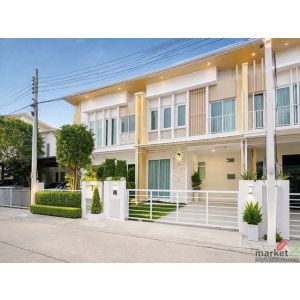 4แอร์ ปิ่นเกล้า-จรัญสนิทวงศ์ ทาวน์โฮม2 ชั้น 3นอน MRT บางบำหรุ ตลาดครอบครัว บางกร