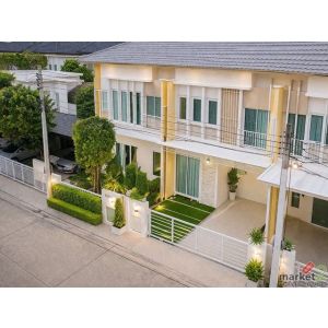 ตลาดครอบครัว บางกรวย 300ม. 4แอร์ บ้าน 2ชั้น ปิ่นเกล้า-จรัญสนิทวงศ์ ทาวน์โฮม 3นอน