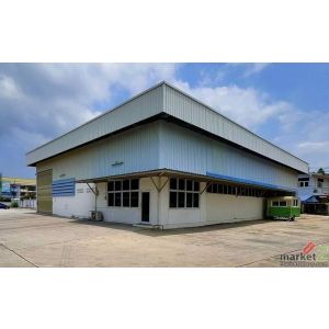  ให้เช่าโกดัง 1ไร่ ขนาด 600 ตารางเมตร  ที่จอดรถ ขนาดกว้าง 16 ยาว 45 ม. หม้อแปลง 