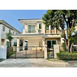 HR 9727 ให้เช่าบ้านเดี่ยว 2ชั้น 3ห้องนอน หมู่บ้านมัณฑนา อ่อนนุช-วงแหวน 3 เฟอร์พร