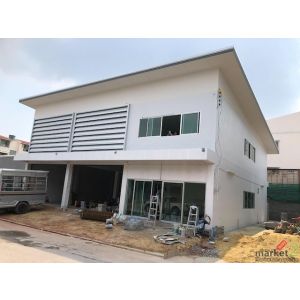 BST1063 ให้เช่าโกดังสร้างใหม่ เอกชัย 87 บางบอน พื้นที่ 400 ตร.ม. รถเทรลเลอร์เข้า