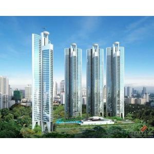 คอนโด Millenium Residence สุขุมวิท 20  ระเบียง วิว ศูนย์สิริกิตต์ และ สวนเบญ ห้อ