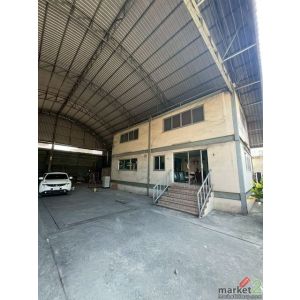 BST1005 ให้เช่าโกดังโรงงาน ปู่เจ้าสมิงพราย สมุทรปราการ ติดถนนใหญ่ พื้นที่สีม่วง 