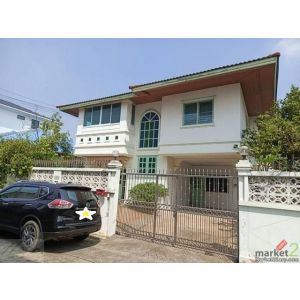 HR 9740 ให้เช่าบ้านเดี่ยว 2 ชั้นหลังใหญ่ 79 ตร.วา หลังมุม 4 ห้องนอน ลาดพร้าววังห